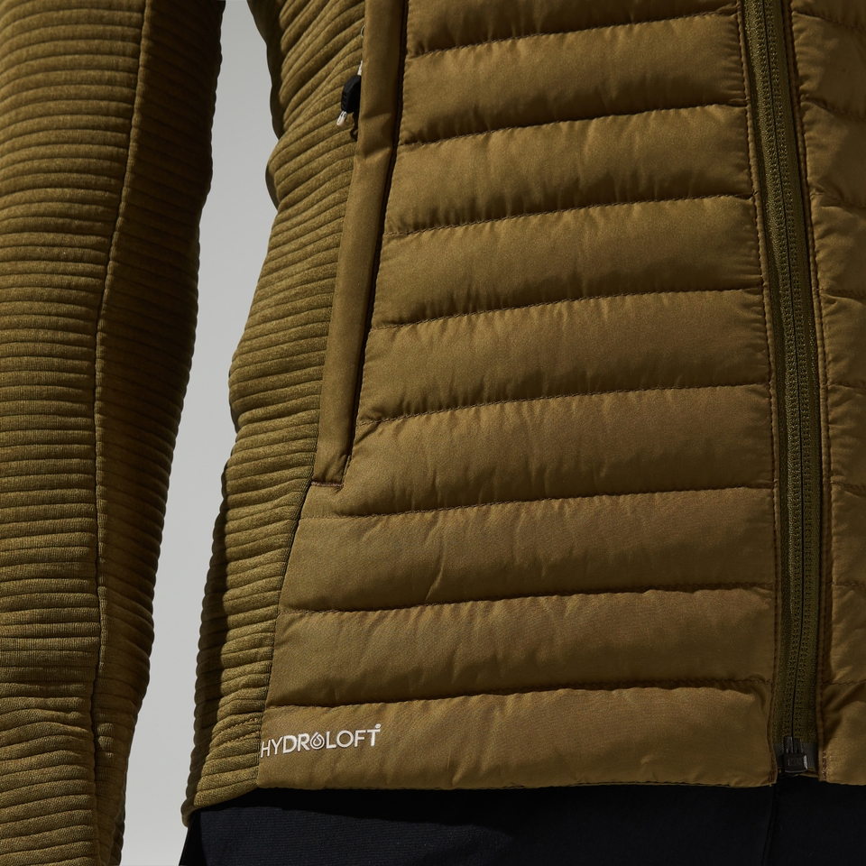 Women's Nula Hybrid Synthetic Insulated Jacket - Green