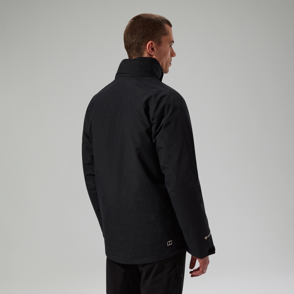 Wasserdichte Hillwalker 2.0 Gemini Herren 3in1-Jacke - Schwarz