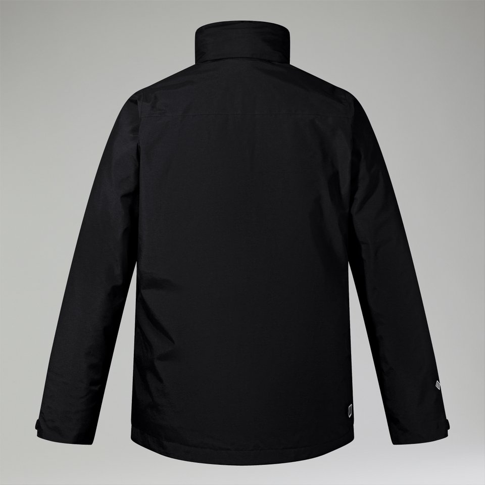 Wasserdichte Hillwalker 2.0 Gemini Herren 3in1-Jacke - Schwarz
