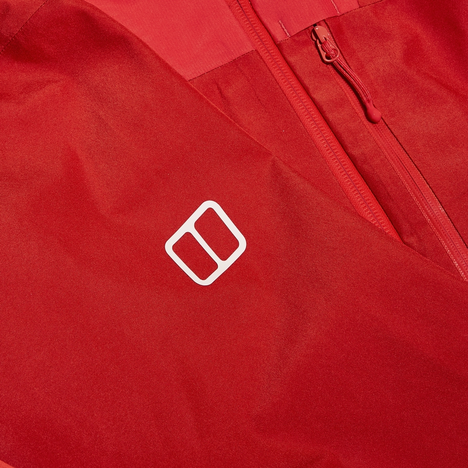 Women's Ridge-Seeker Waterproof Jacket - Red