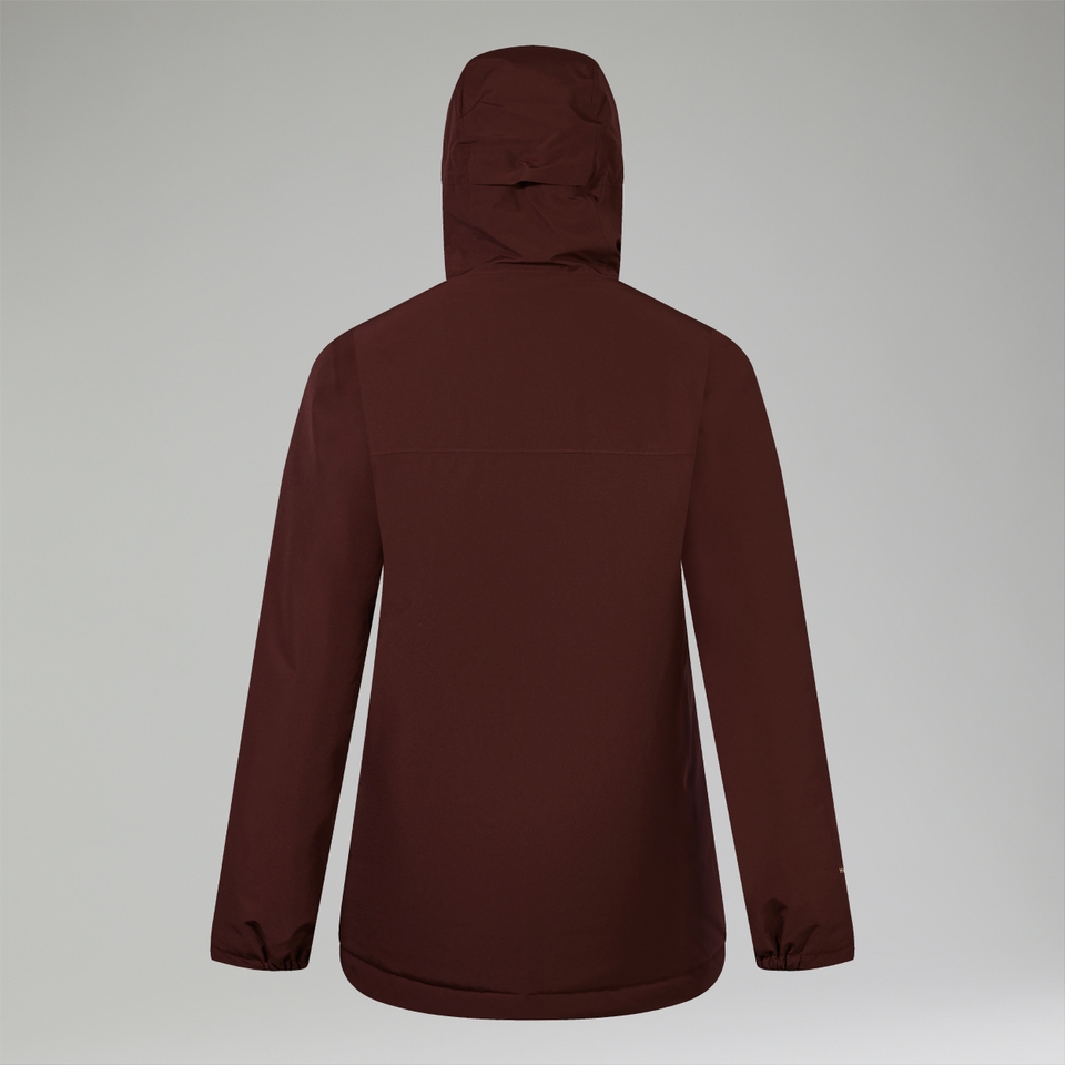 Women's Deluge Pro 3.0 Insulated Waterproof Jacket - Brown