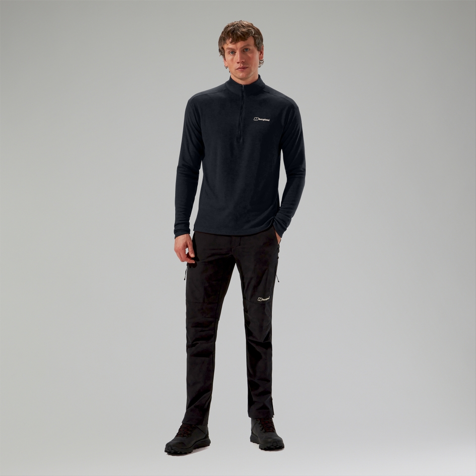 Men's Ivyhill Half Zip Top - Black