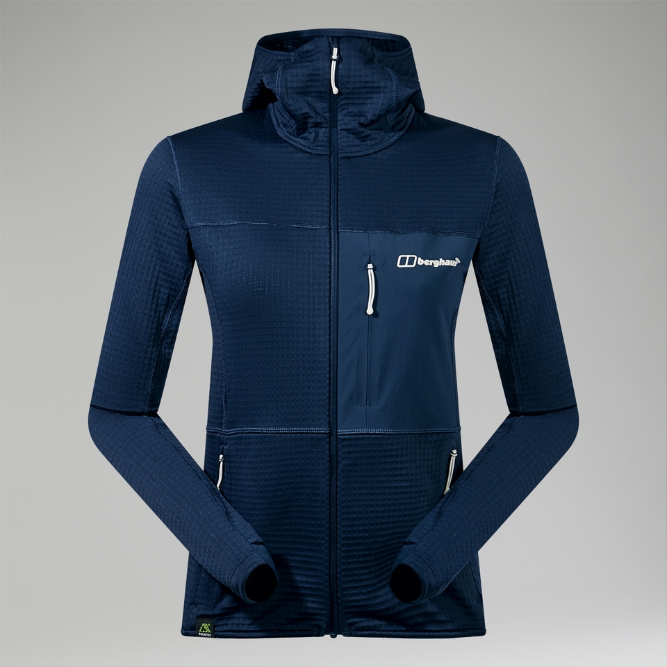 Ridge-Hiker Kapuzenjacke für Damen - Blau