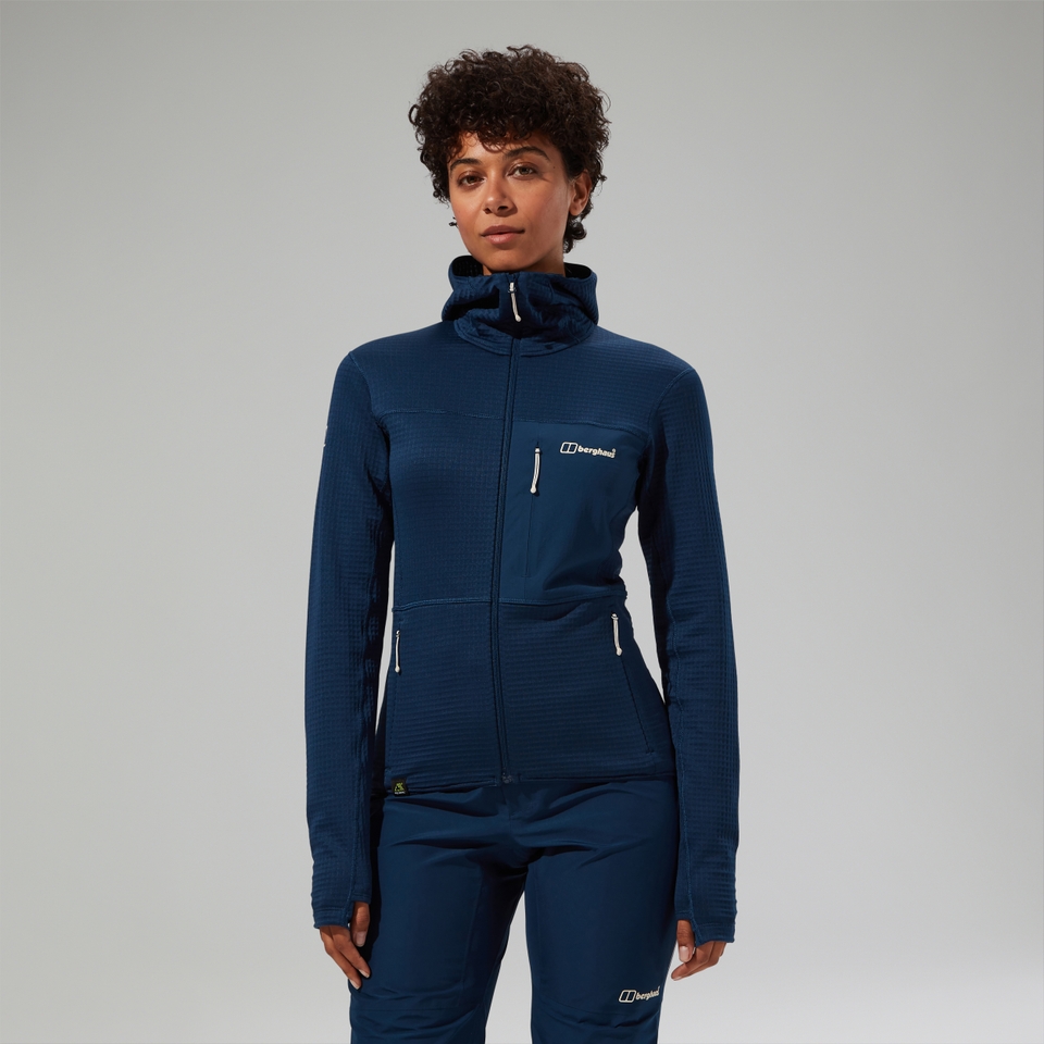 Ridge-Hiker Kapuzenjacke für Damen - Blau