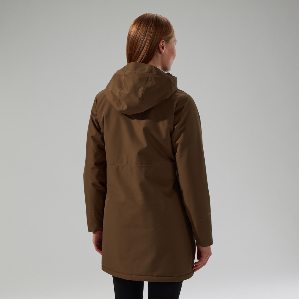 Women's Hinderwick Waterproof Jacket - Brown