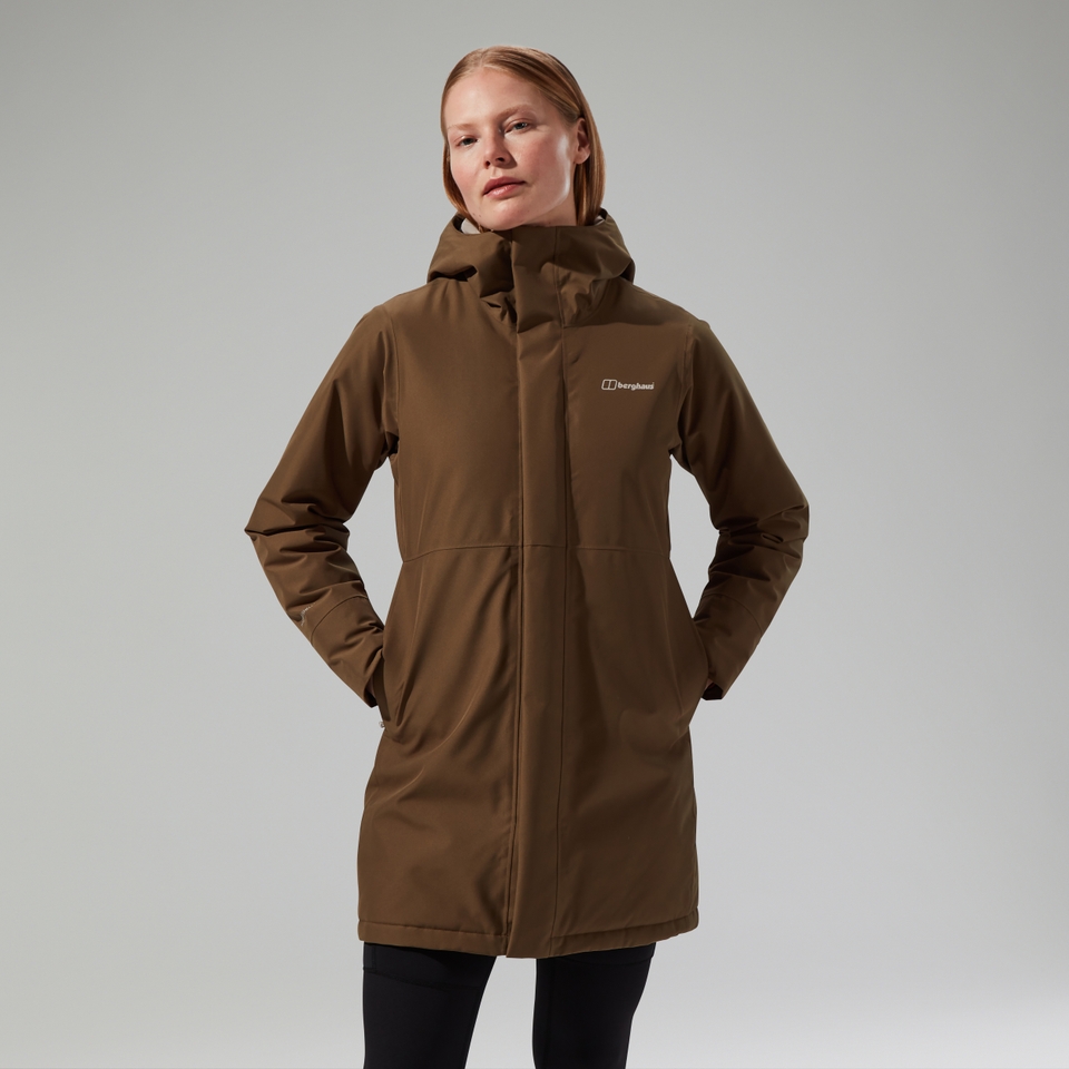 Wasserdichte Hinderwick Damen-Jacke - Braun
