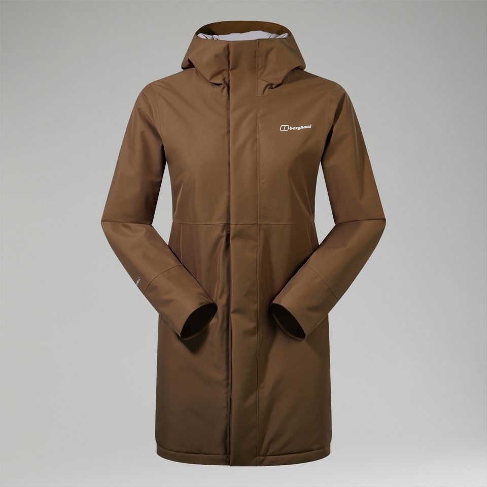 Wasserdichte Hinderwick Damen-Jacke - Braun