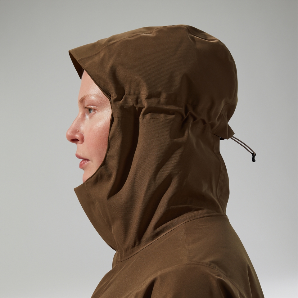 Women's Hinderwick Waterproof Jacket - Brown