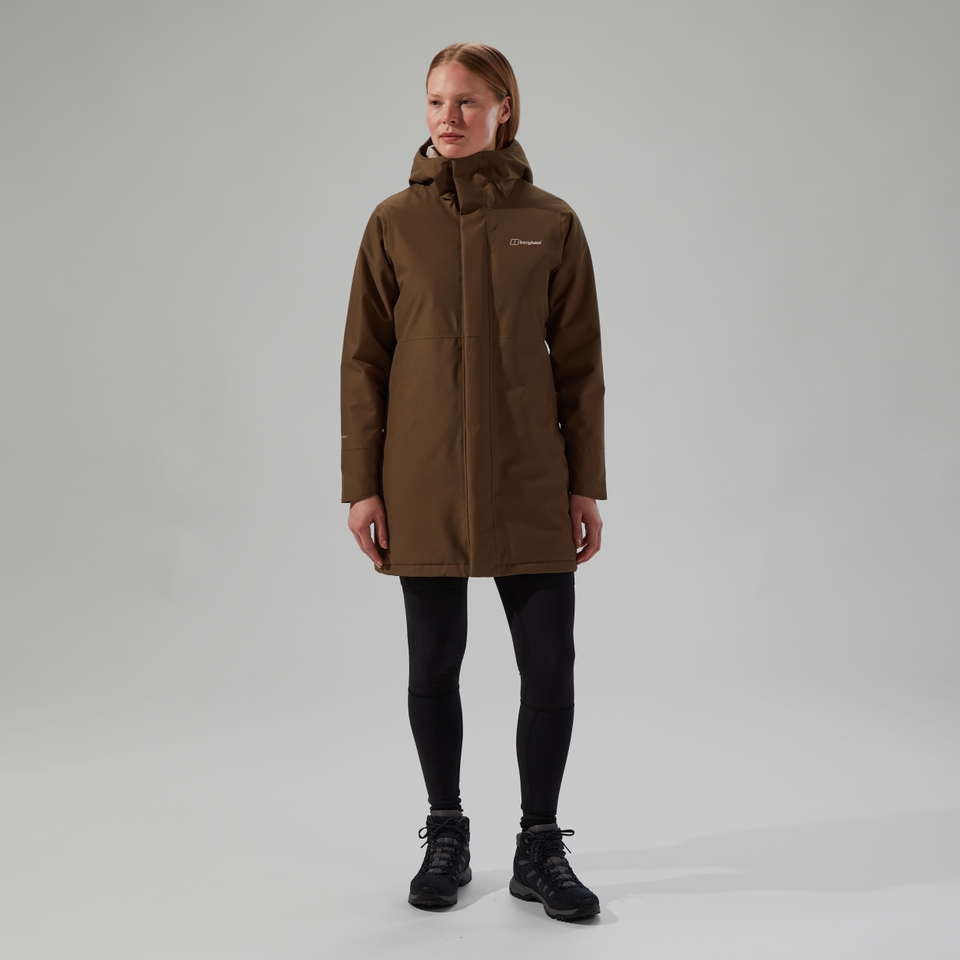 Women's Hinderwick Waterproof Jacket - Brown