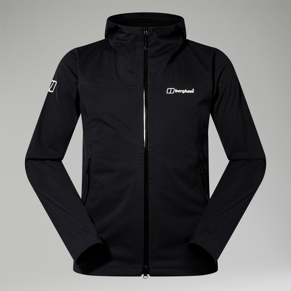 Softshell Ridge-Roamer Herren-Jacke - Schwarz