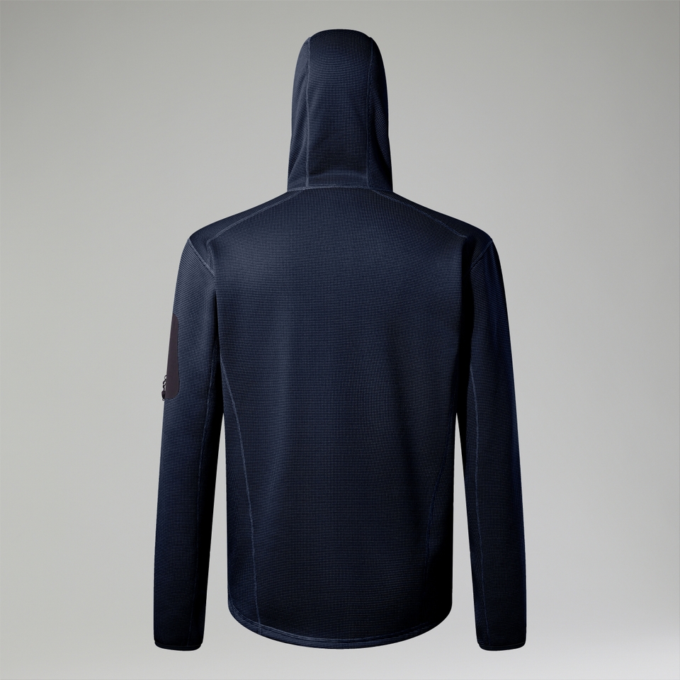 Kapuzen-Fleece Pravitale MTN 2.0 Herren-Jacke - Blau