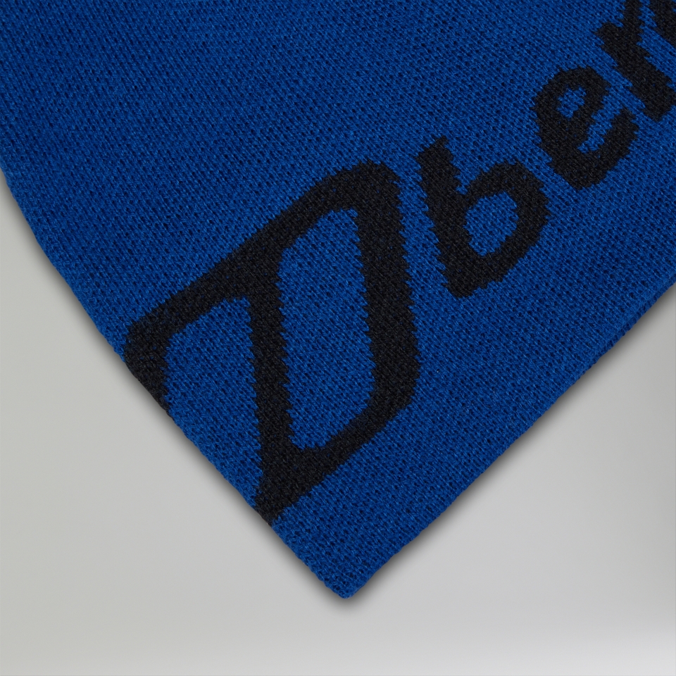 Unisex Blocks Beanie - Blue/Black