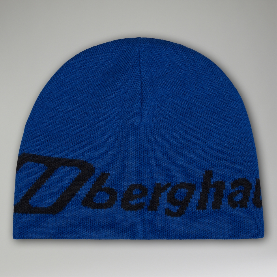 Unisex Blocks Beanie - Blue/Black