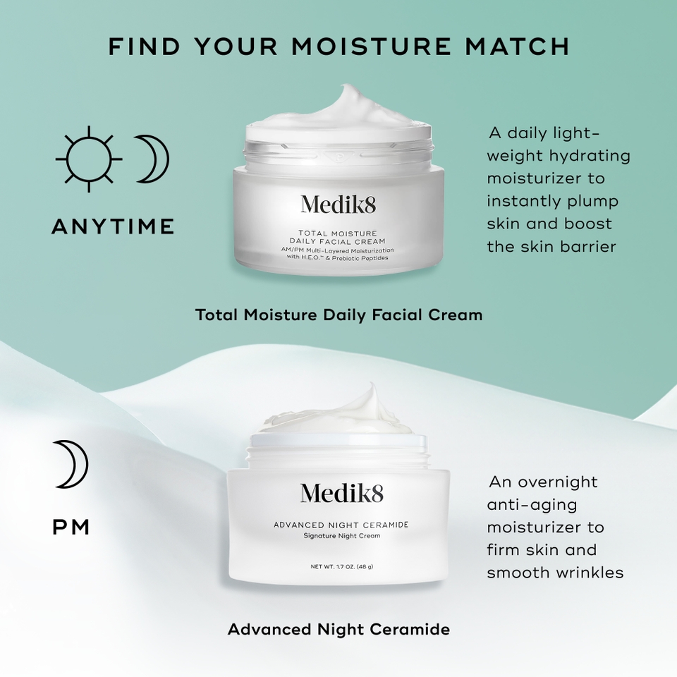 Medik8 Total Moisture Daily Facial Cream 48g | Dermstore
