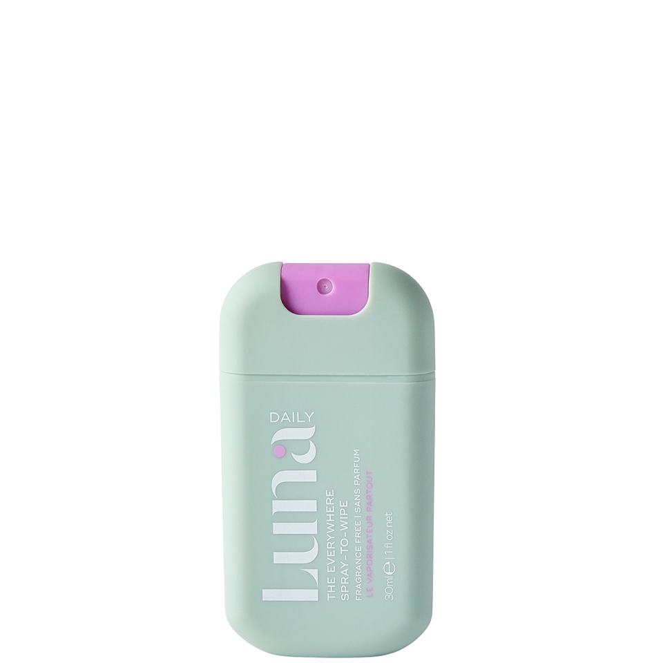 Luna Daily The Everywhere Spray-to-Wipe Fragrance Free 30ml
