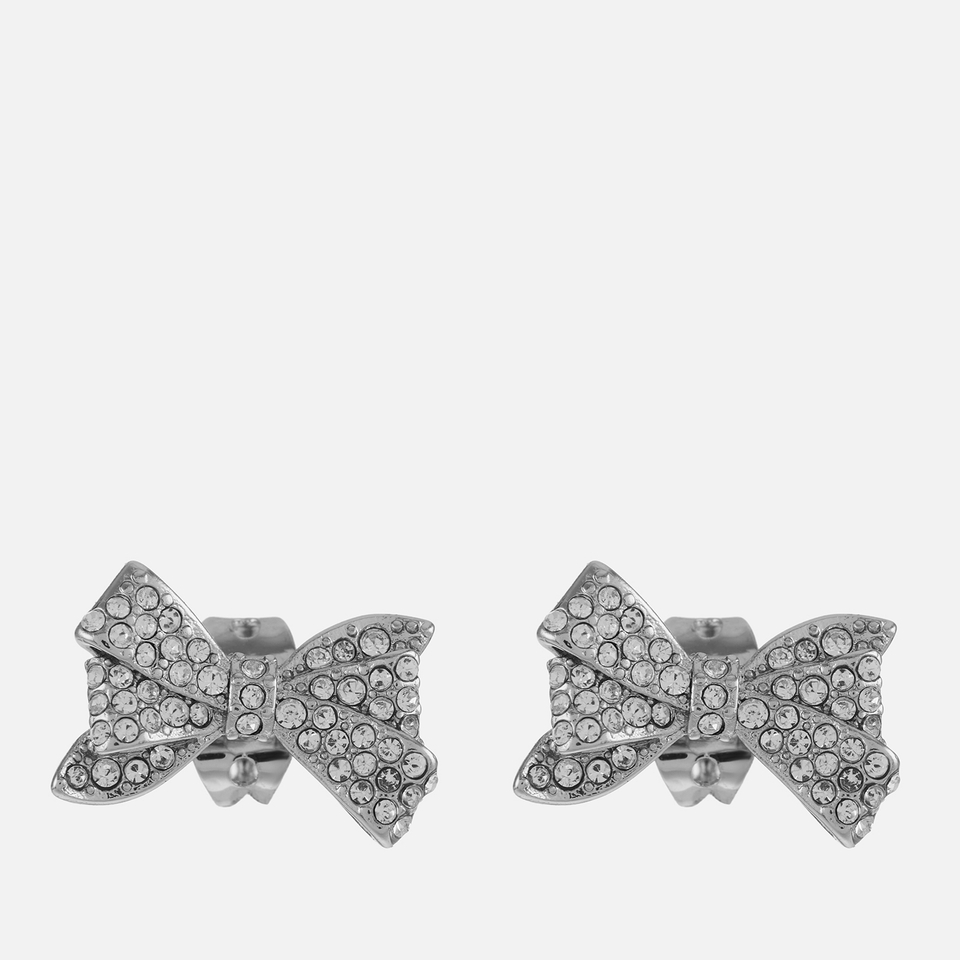 Ted Baker Barseta Silver Plated Bow Stud Earrings