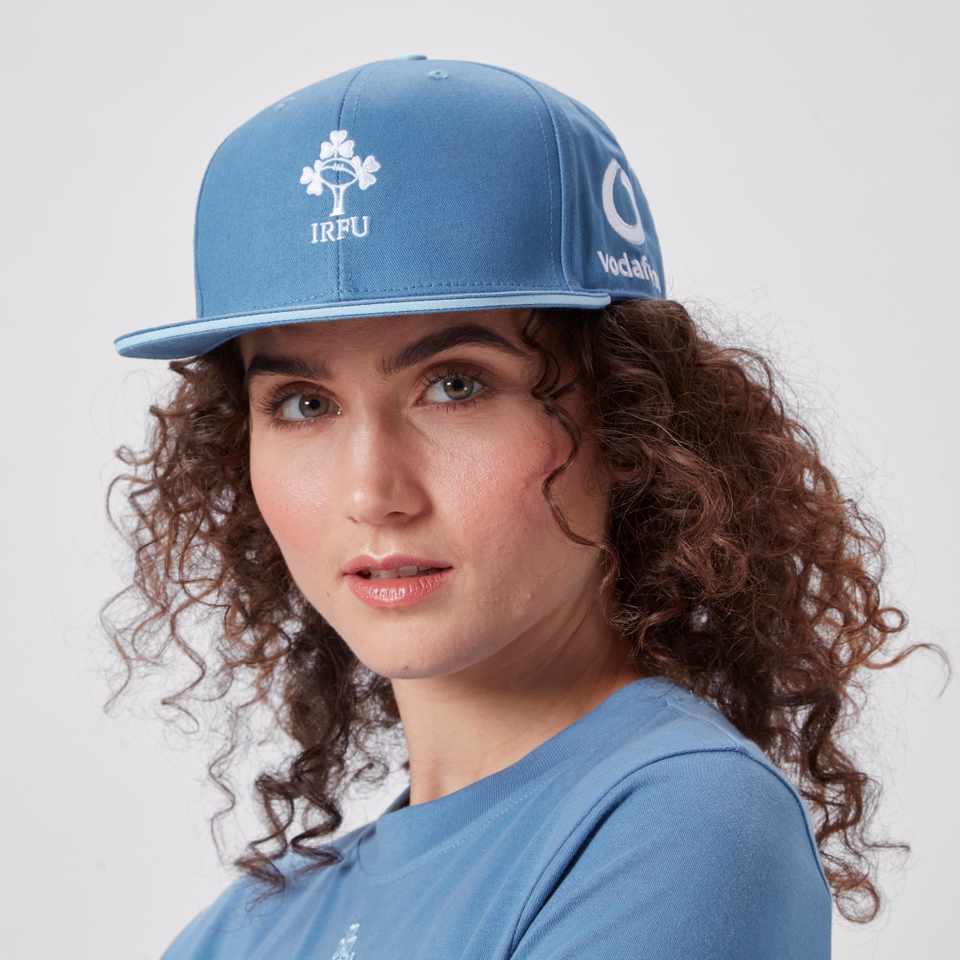 WOMENS IRELAND COTTON TEE BLUE