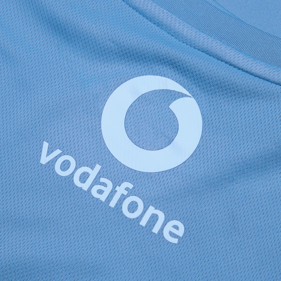JUNIOR UNISEX IRELAND SUPERLIGHT TRAINING TEE BLUE/BLACK