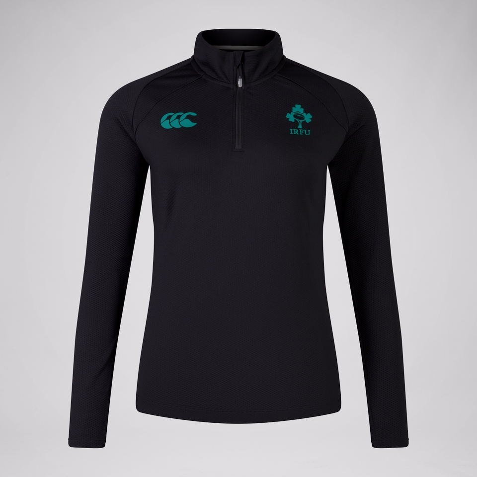 WOMENS IRELAND VAPODRI ELITE FIRST LAYER BLACK