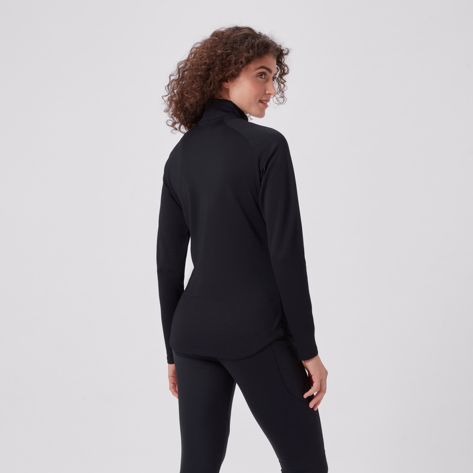 WOMENS IRELAND VAPODRI ELITE FIRST LAYER BLACK