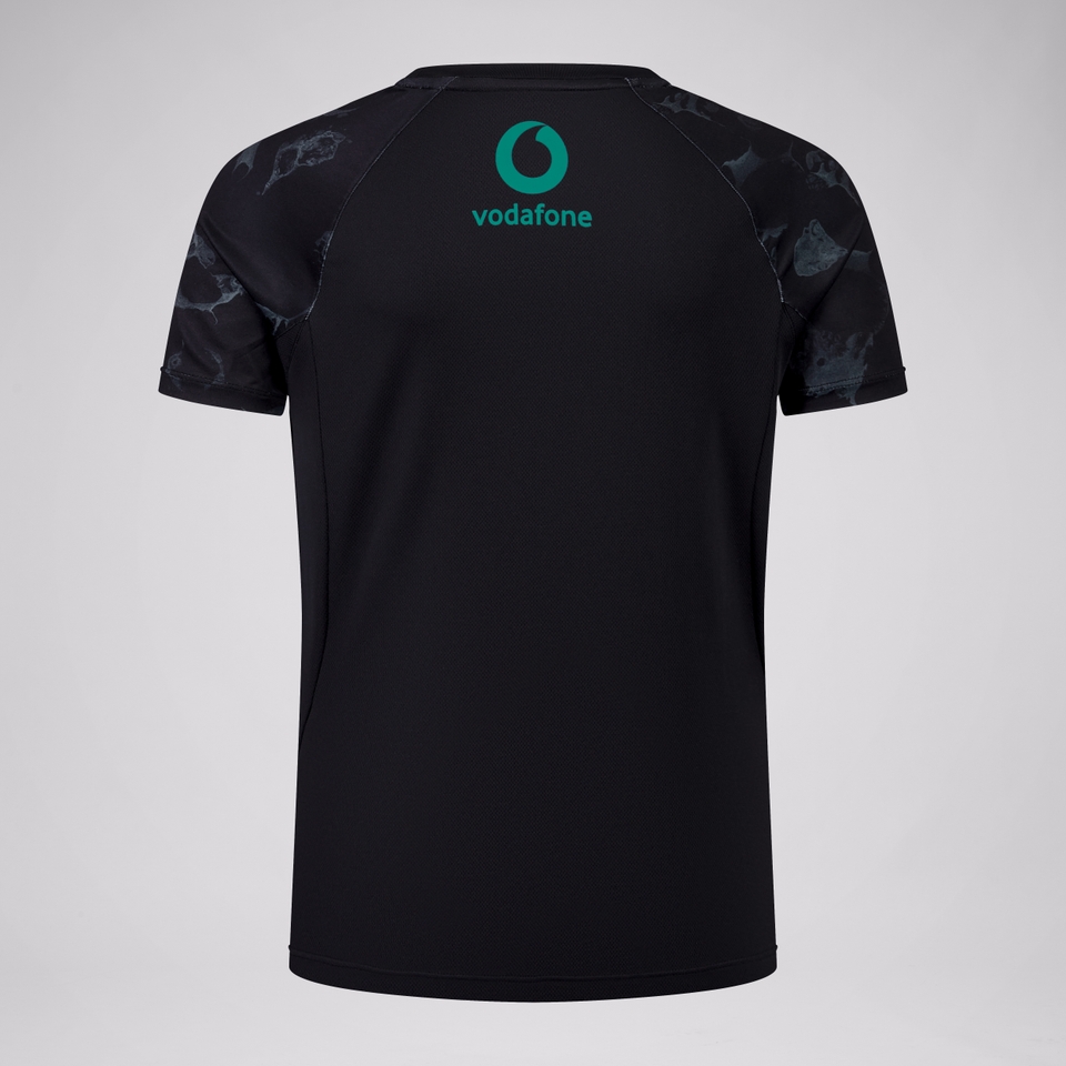 JUNIOR UNISEX IRELAND SUPER LIGHT TRAINING T-SHIRT BLACK