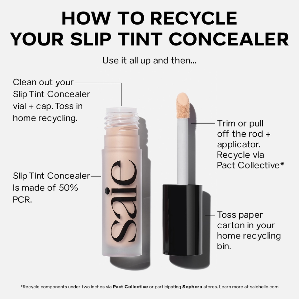 Saie Slip Tint Radiant All-Over Concealer - Shade 8