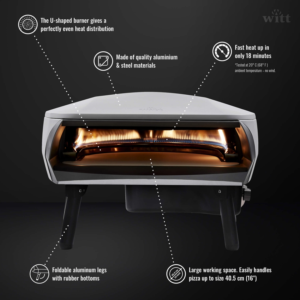 Witt ETNA Fermo Gas Pizza Oven - Matt Stone