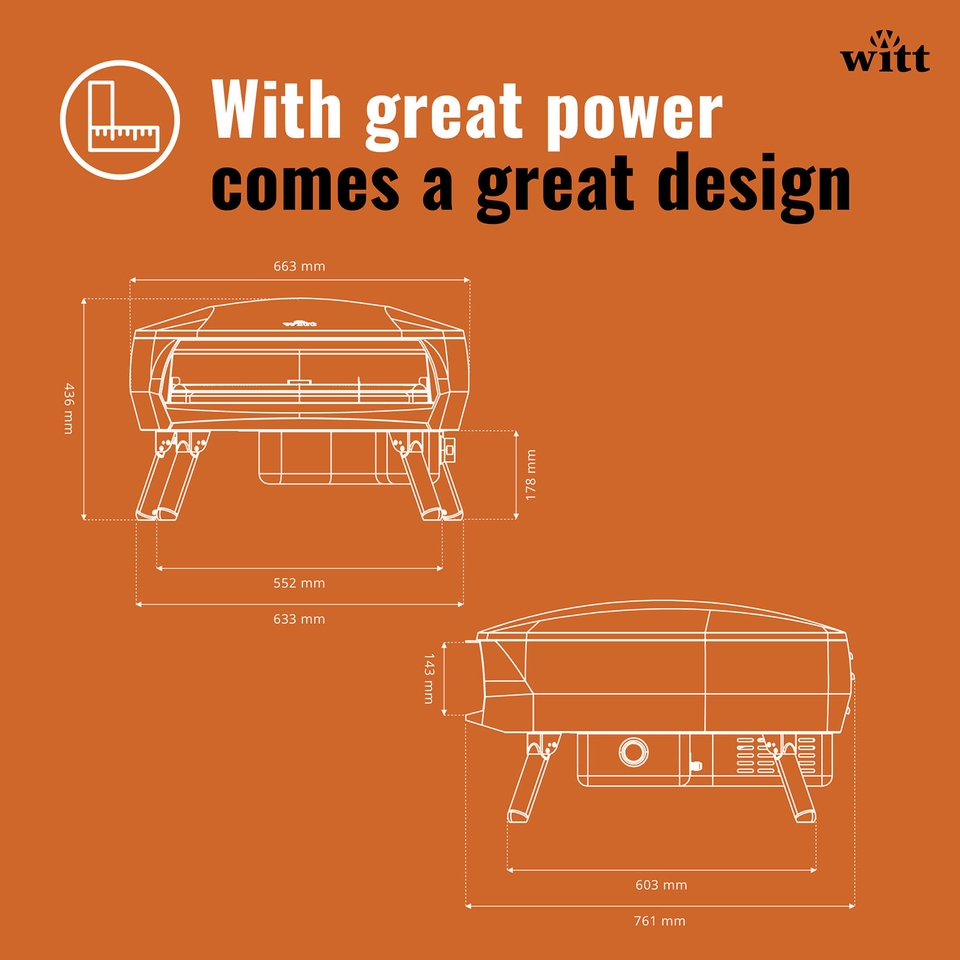 Witt ETNA Fermo Gas Pizza Oven - Matt Stone