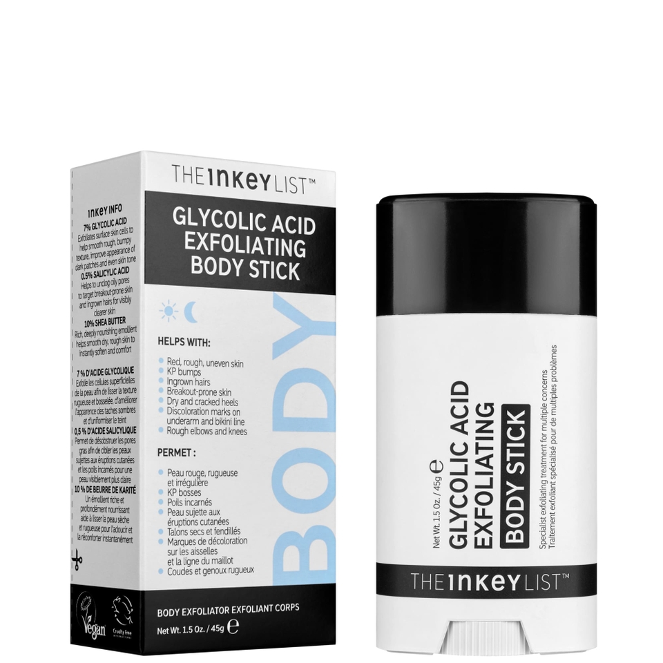 The INKEY List Glycolic Acid Exfoliating Body Stick 45g