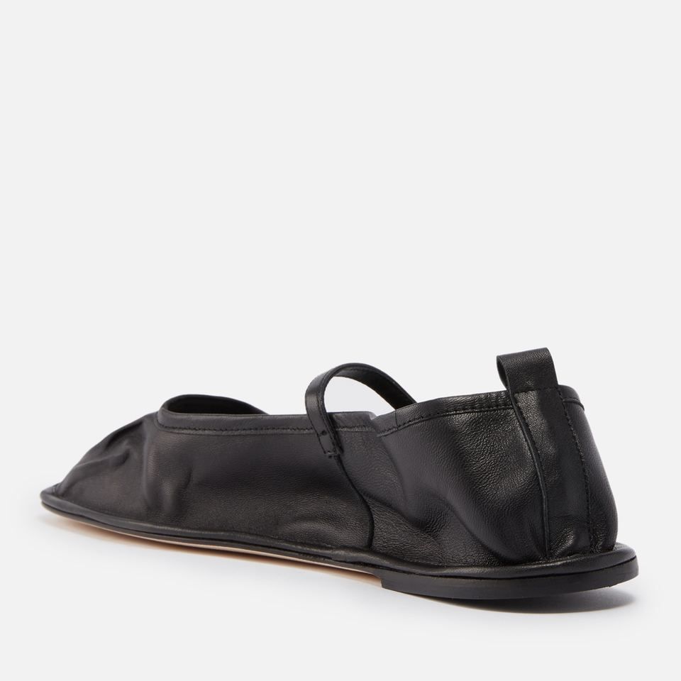 Hereu Women's Dansa Full-Grain Leather Ballet Flats