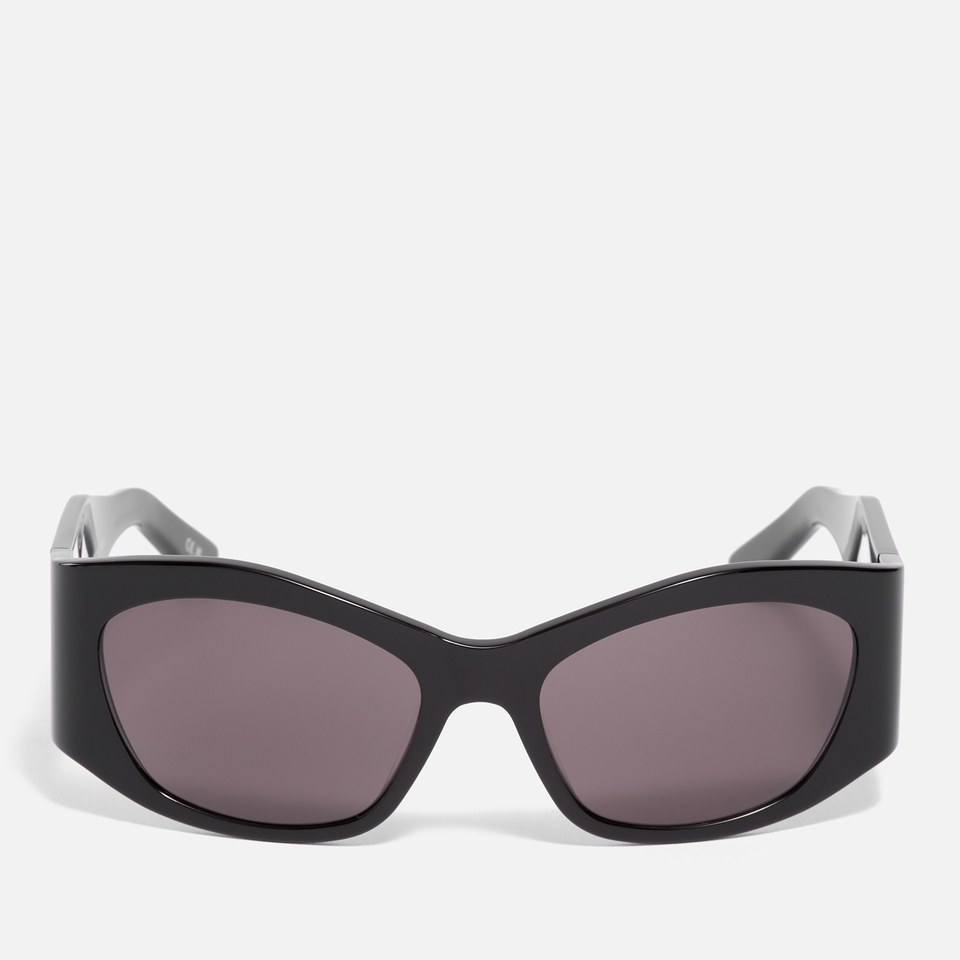 【送料&関税込】Balenciaga paper Rectangle Sunglasses Balenciaga Paper rectangle sunglasses for Men - Black in UAE