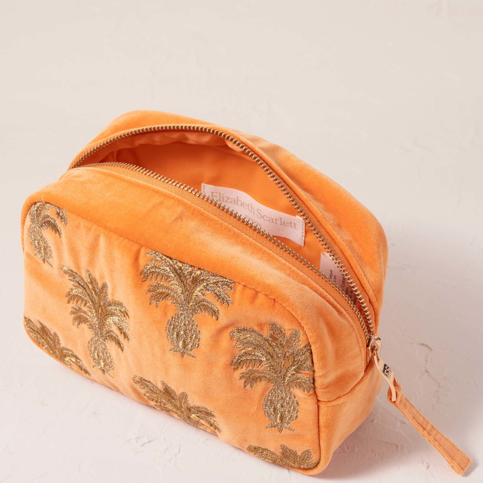 【Elizabeth Scarlett】Lotus Velvet メイクアップバッグ Elizabeth Scarlett Lotus Bags and Pouches – thatslovelythat