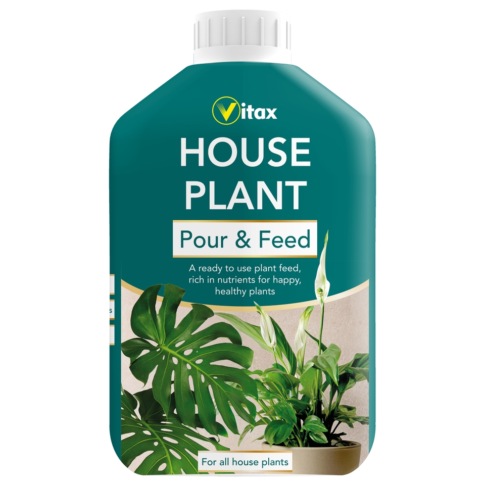 Vitax House Plant Pour & Feed - 1L