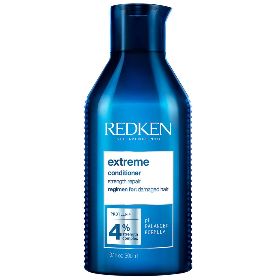 Redken Amino Mint Scalp Cleansing for Greasy Hair Shampoo and Extreme Damage Repair Conditioner Bundle