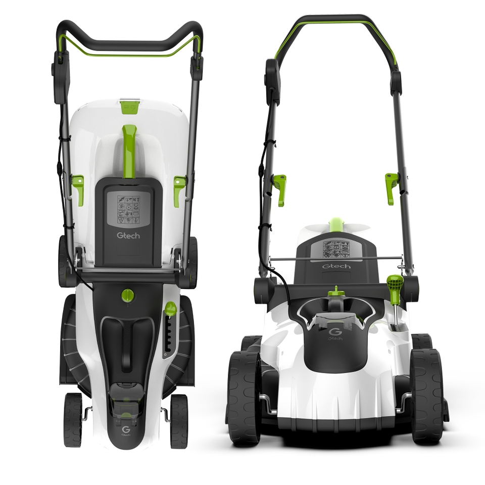 Gtech Cordless Lawnmower CLM50 Homebase