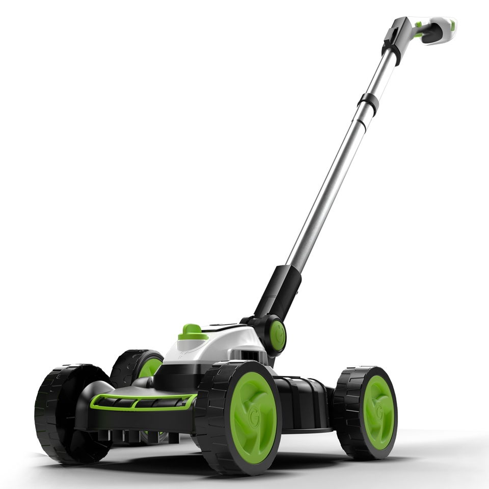 Gtech Small Cordless Lawnmower SLM50 Homebase