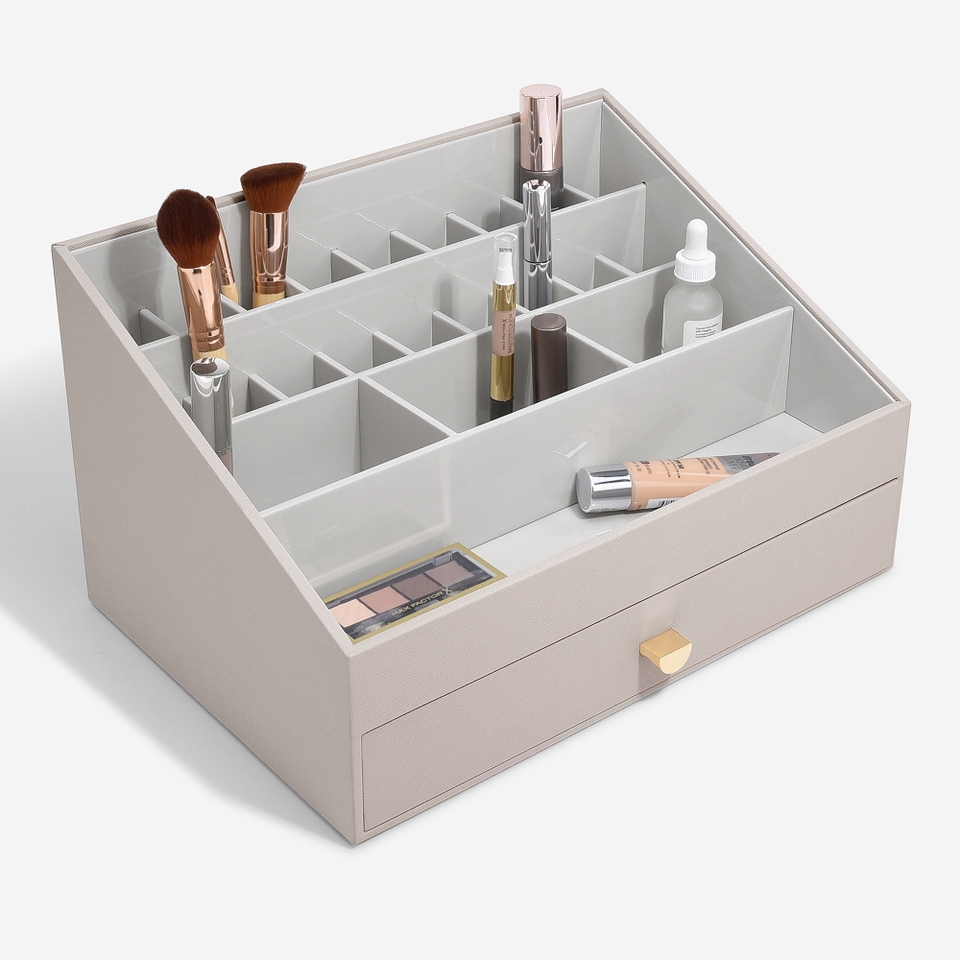Stackers Supersize Cosmetic Organiser - Taupe