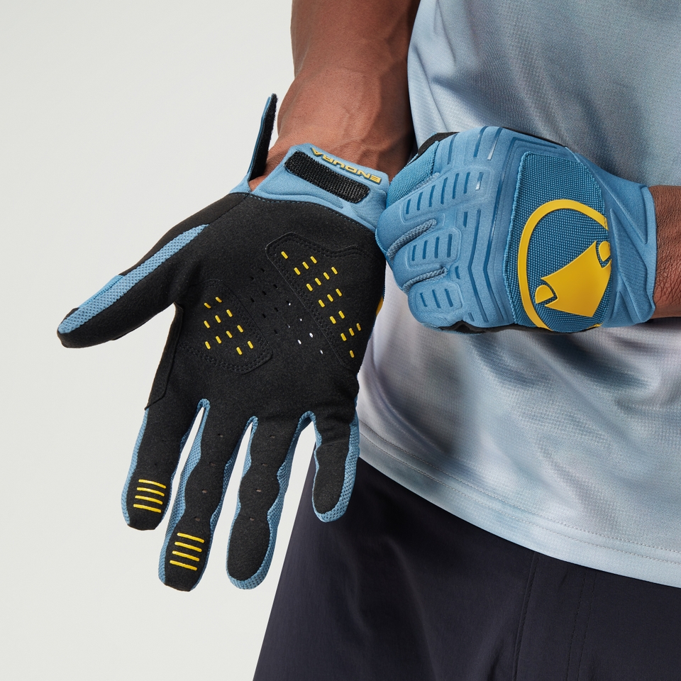 Men's SingleTrack Glove II - Blue Steel