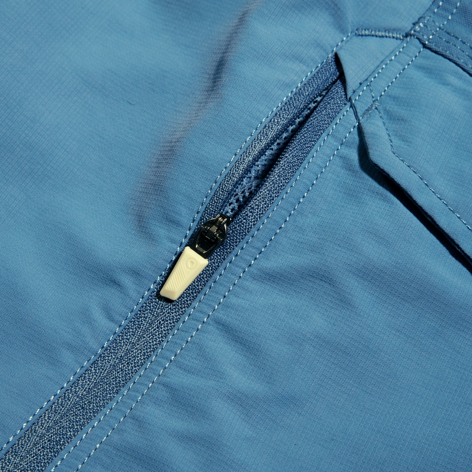 Herren Hummvee Short mit Innenhose - Blue Steel