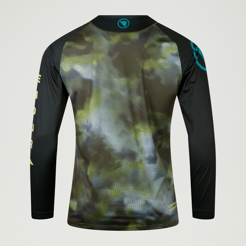 Men's Pixel Cloud L/S Tee LTD - Black