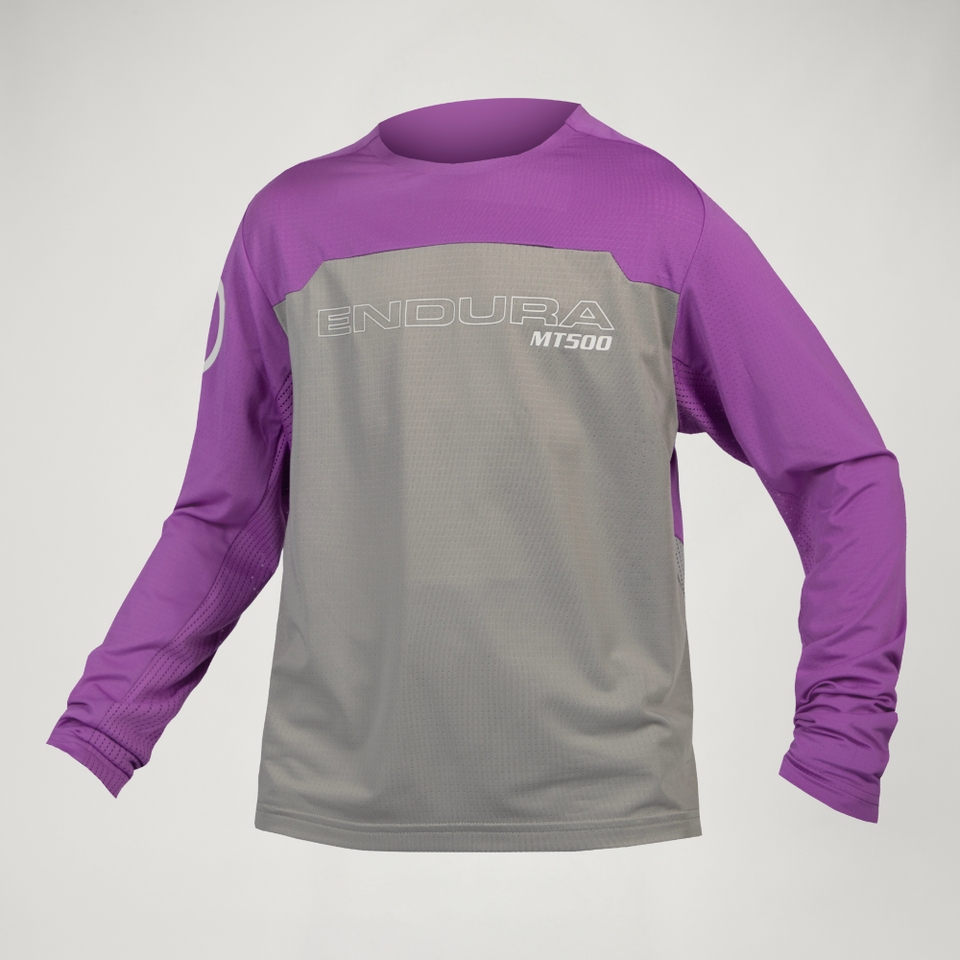 Kid's MT500 Burner L/S Jersey - Thistle