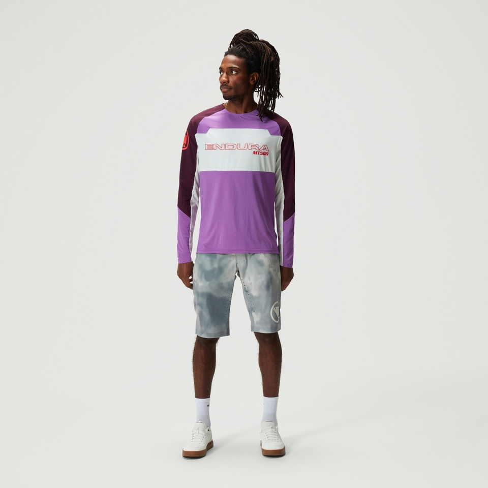 Men's MT500 Burner Lite L/S Tee - Thistle