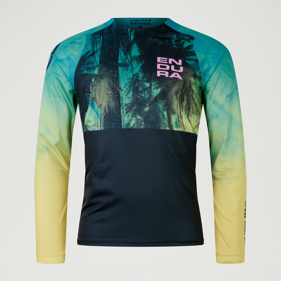 Men's Ltd Tropical L/S Tee - Atlantic