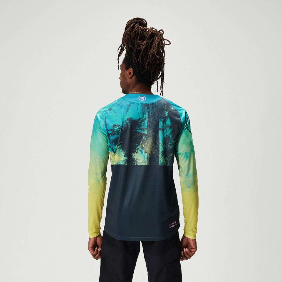 Men's Ltd Tropical L/S Tee - Atlantic