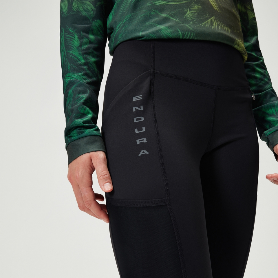 Women's SingleTrack Legging: Black