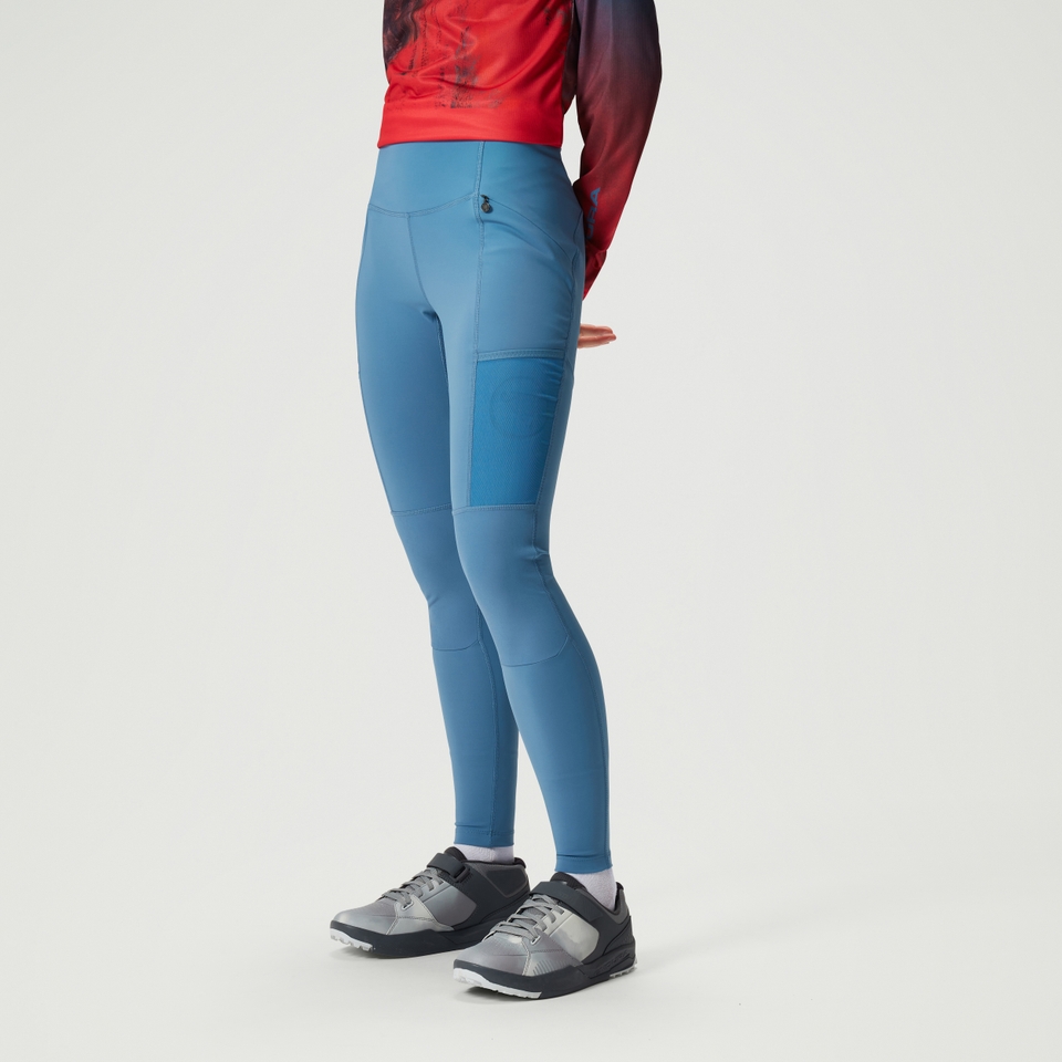 Women's SingleTrack Legging: Bluesteel