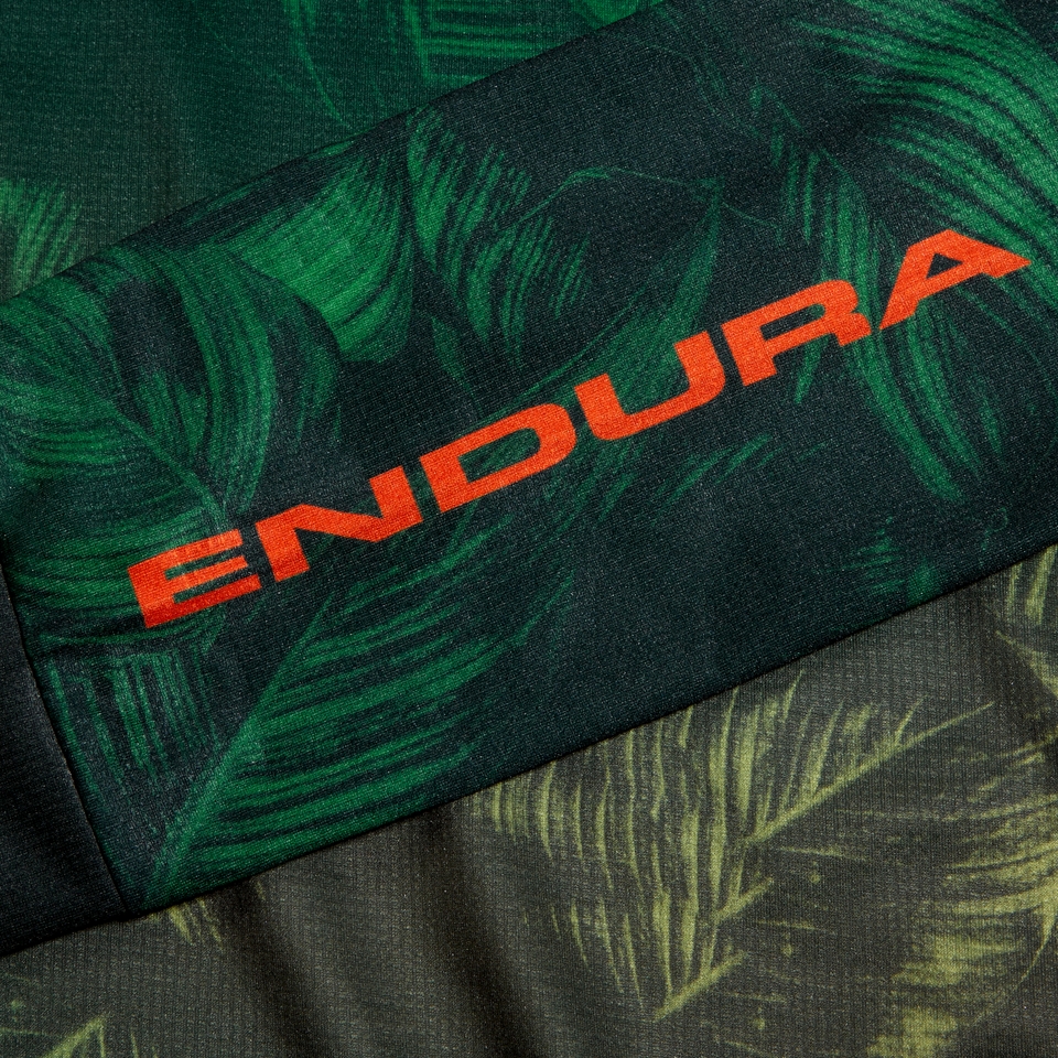 Women's Tropical Long Sleeve Tee Limited: Ghillie Green