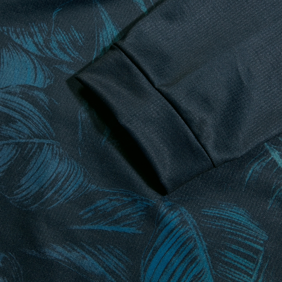 Herren Tropical Print LTD (langarm) - Grau