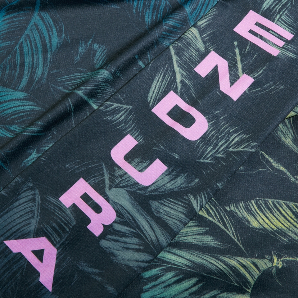 Herren Tropical Print LTD (langarm) - Grau