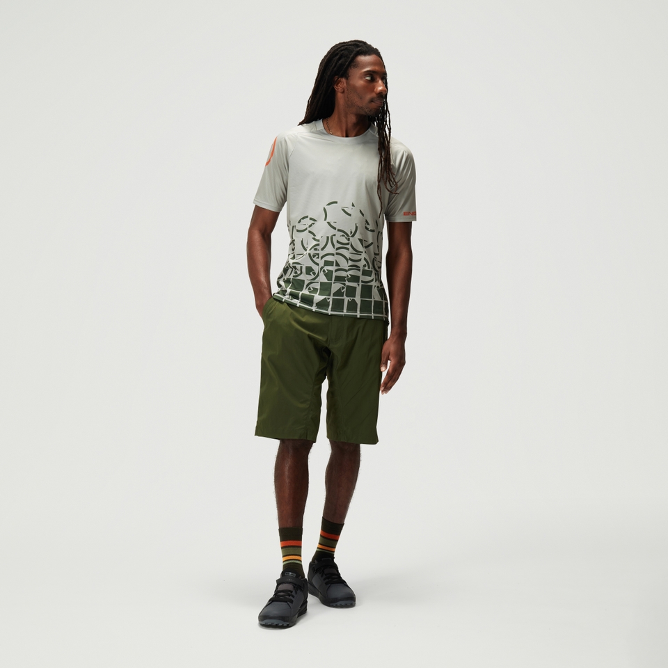 Hummvee Lite Short: Ghillie Green